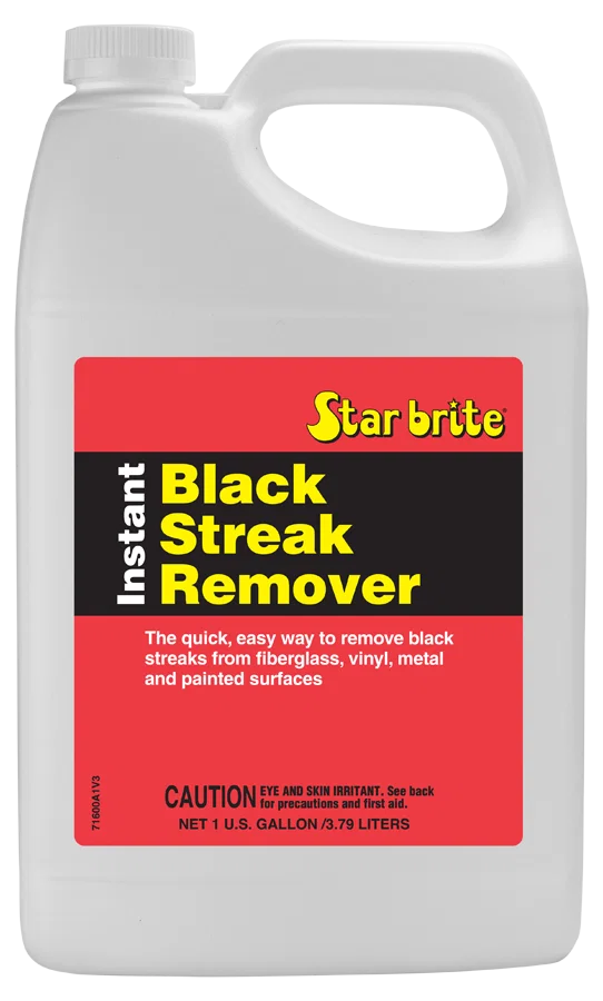 071600N – STAR BRITE Black Streak Remover, Use To Remove Black Streaks Caused By Water Runoff On Fiberglass/ Metal/ P...